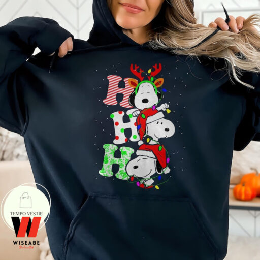 Peanuts Snoopy Ho Ho Ho Christmas Sweatshirt, Christmas Gift