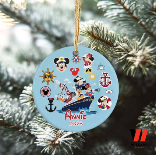 Personalized Disney Cruise Christmas Ornament