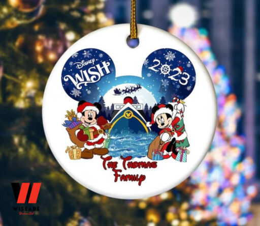 Personalized Disney Disney Cruise Ceramic Ornament