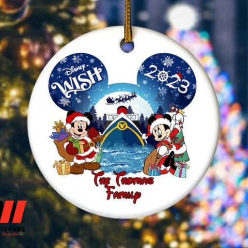 Personalized Disney Disney Cruise Ceramic Ornament