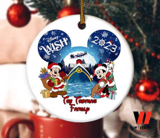 Personalized Disney Disney Cruise Ceramic Ornament