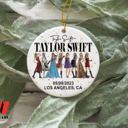 Personalized Eras Tour Ornament Two-sides, Taylors Christmas Ornament,
