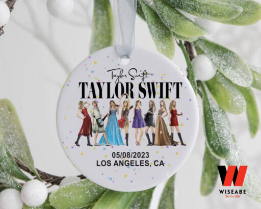 Personalized Eras Tour Ornament Two-sides, Taylors Christmas Ornament,