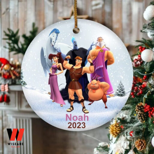 Personalized Hercules Christmas Ornament, Kid 2023 Ornament