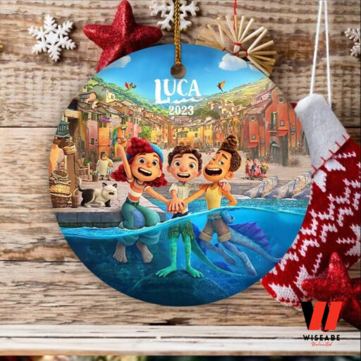 Personalized Luca Christmas 2023 Ornament, Luca and Friends 2023 Ornament