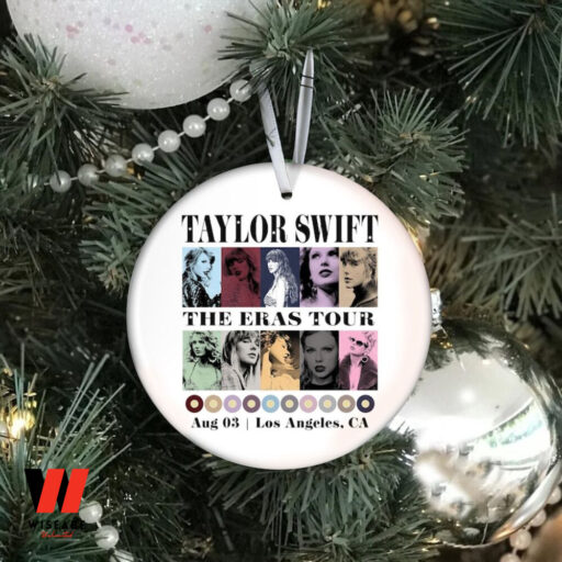 Personalized TS Eras Tour Ornament, Swiftie Christmas 2023