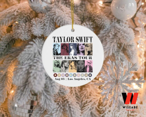 Personalized TS Eras Tour Ornament, Swiftie Christmas 2023