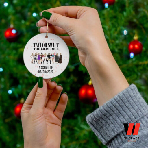 Personalized TS The Eras Tour Ornament Custom Swiftie Fan Gifts 2023