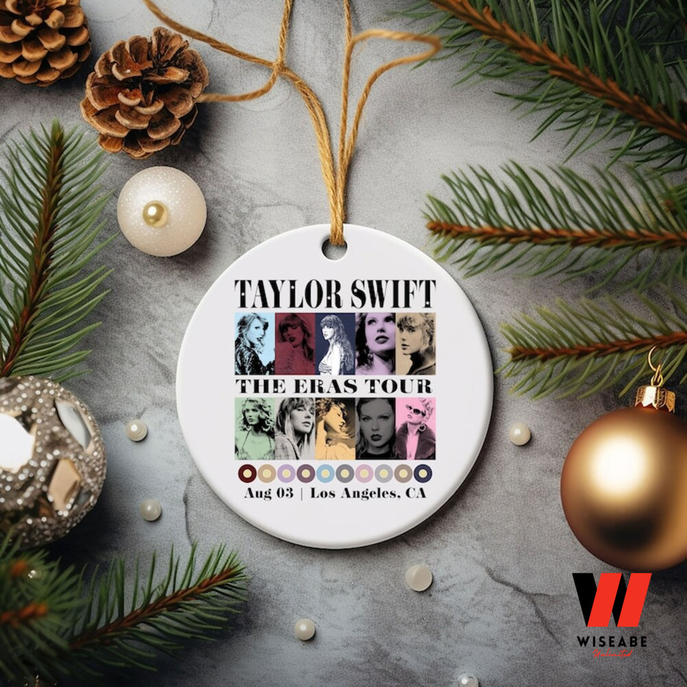 Taylor Swift The Eras Tour 2023 Christmas Gift For Fans Ornament