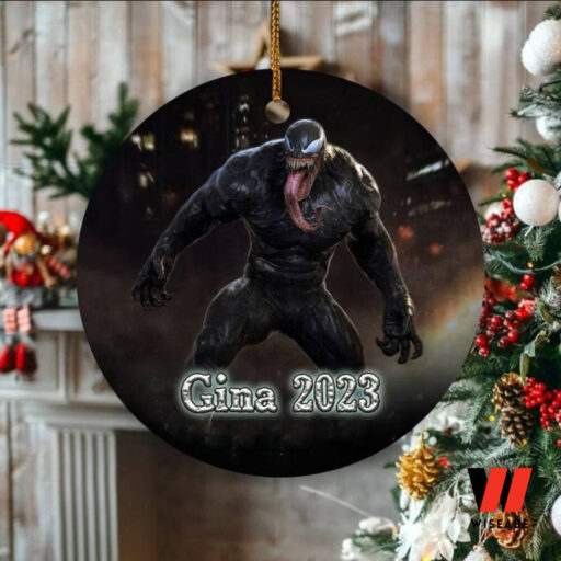 Personalized Venom Ornament 2023, Marvel Venom Christmas Ornament