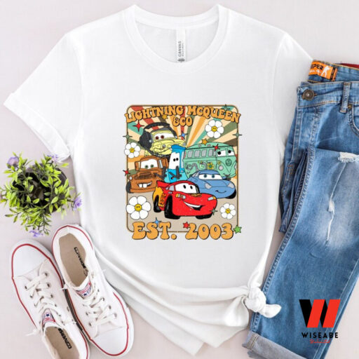 Lightning McQueen Shirt, Disney Cars Shirt