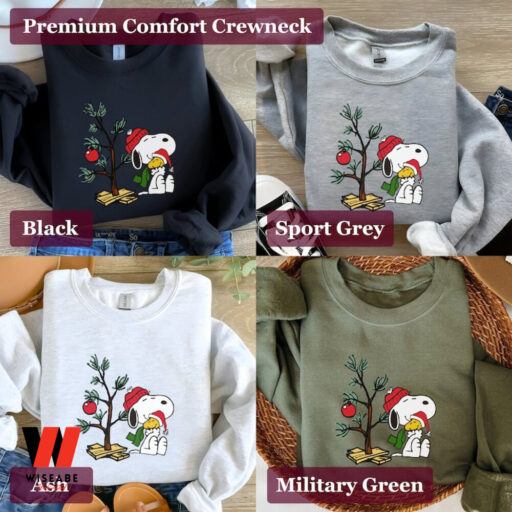 Snoopy Christmas Sweatshirt, Cute Peanuts Fans Gift