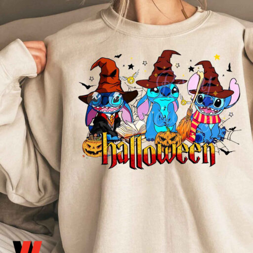 Stitch Harry Potter Halloween Sweatshirt, Trending Stitch Sweatshirt