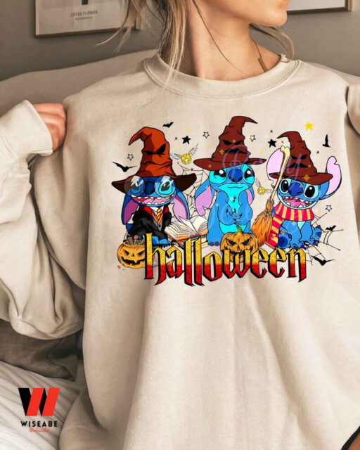 Stitch Harry Potter Halloween Sweatshirt, Trending Stitch Sweatshirt