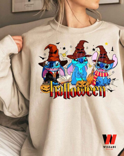Stitch Harry Potter Halloween Sweatshirt, Trending Stitch Sweatshirt