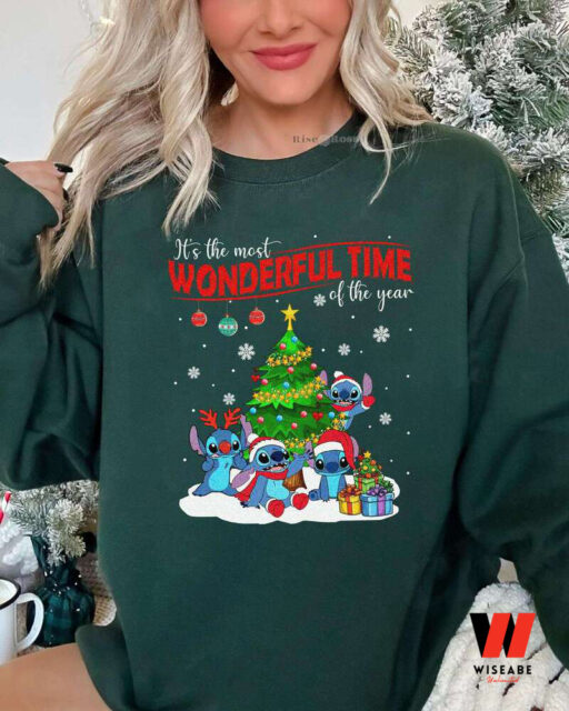 Stitch Christmas It’s The Most Wonderful Time Of The Year Sweatshirt