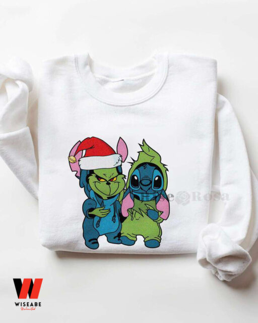 Stitch and Grinch Christmas SweatShirt