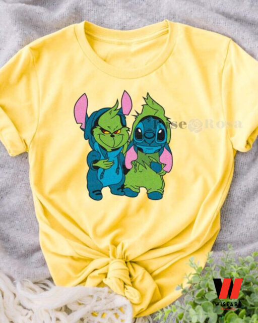 Stitch and Grinch Christmas SweatShirt