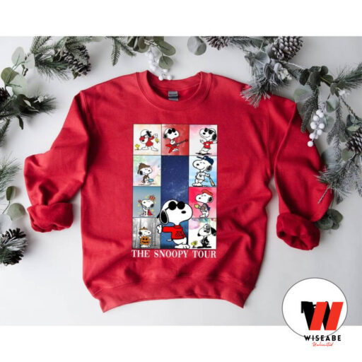 The Snoopy Tour Christmas Sweatshirt