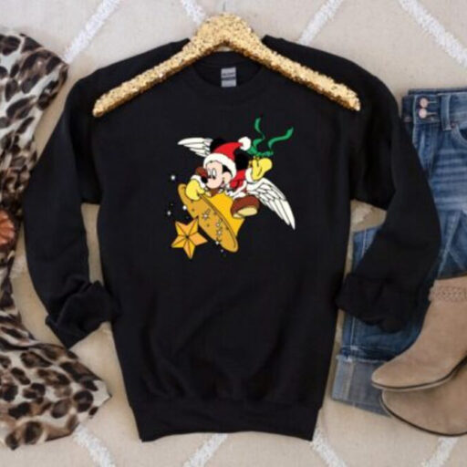 Vintage Disney Sweatshirt, Christmas Mickey Mouse Shirt