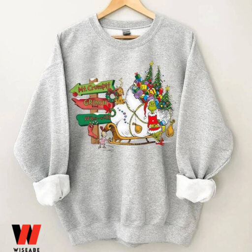 Vintage Merry Grinchmas Sweatshirt, The Grinch Chrismas Shirt