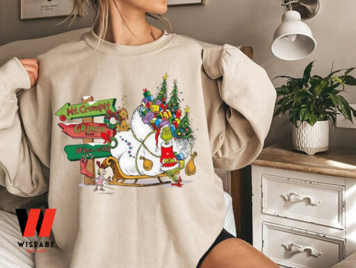 Vintage Merry Grinchmas Sweatshirt, The Grinch Chrismas Shirt