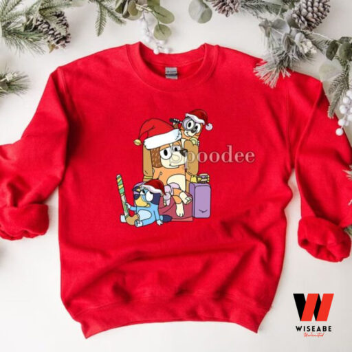 Bluey Family Christmas Sweatshirt, Bluey Fans Gift