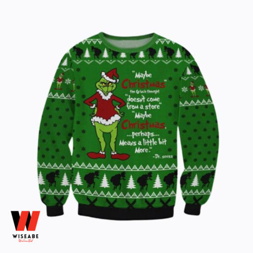 Cheap Grinch Quotes Ugly Christmas Sweater Christmas For Men