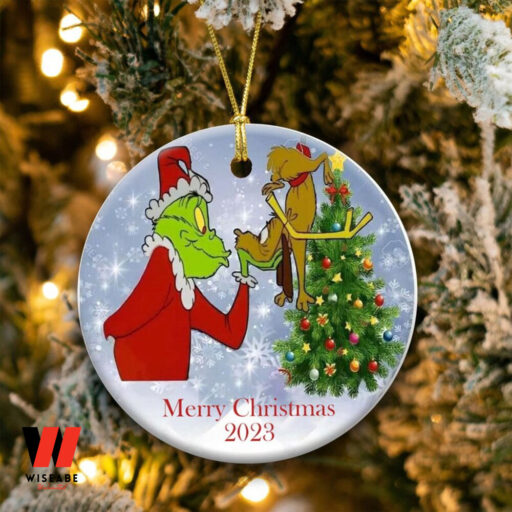 Grinch Tree Christmas Ornament, Gift For Christmas