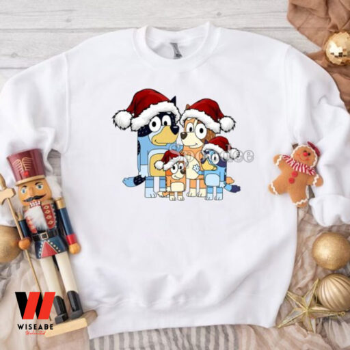 Bluey Christmas Matching Family Sweatshirt, Bluey Sweatshirt