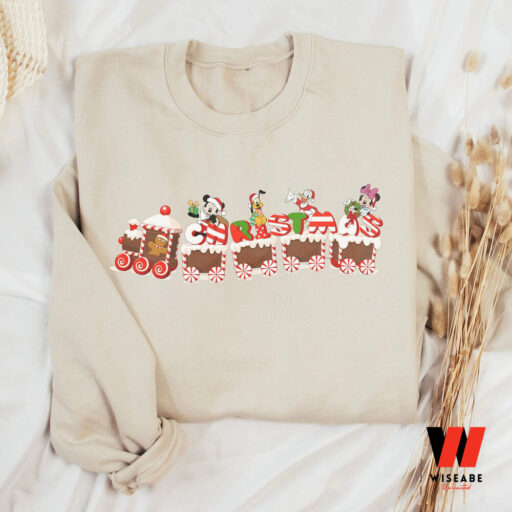 Disney Train For Mickey And Friends Christmas Sweatshirt, Christmas Gift