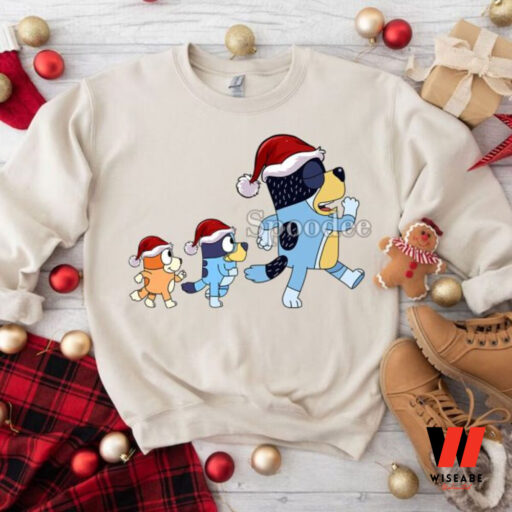 The Family Bluey Abbey Road Christmas Sweatshirt