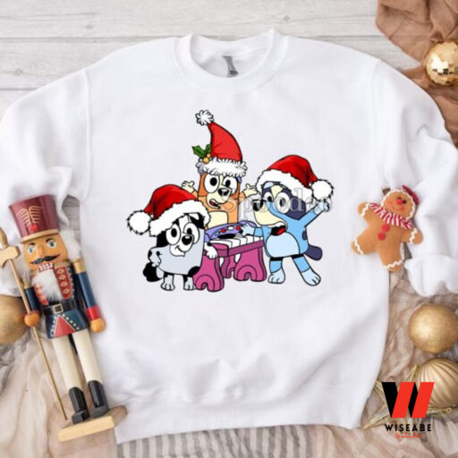 Bluey Family Christmas Sweatshirt, Family Christmas Matching