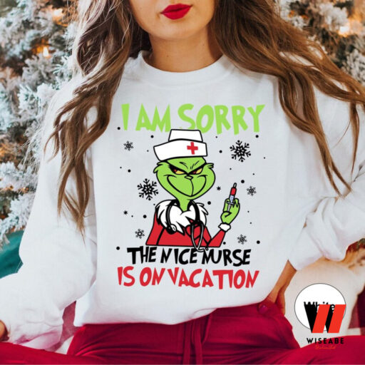 Nusre Grinch Christmas Sweatshirt, Christmas Sweatshirt