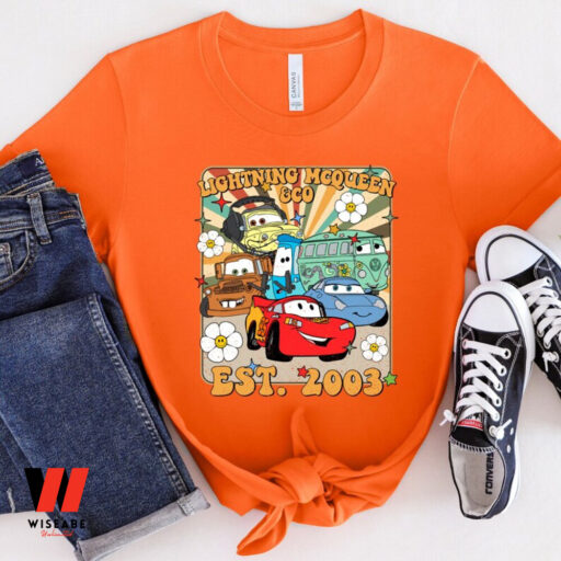 Lightning McQueen Shirt, Disney Cars Shirt