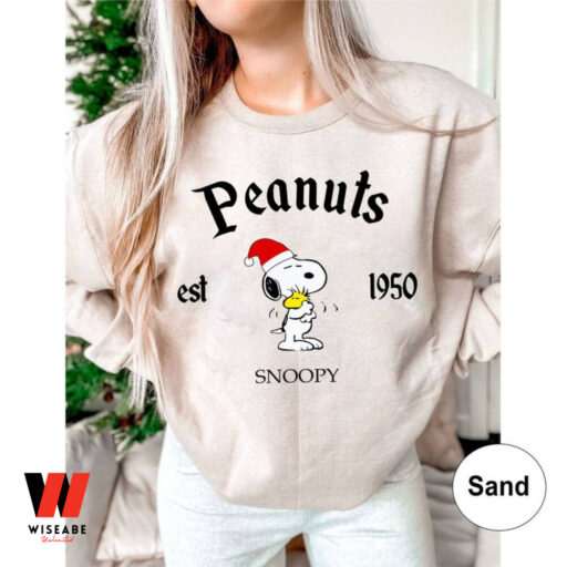 Snoopy Peanuts Est 1950 Christmas Sweatshirt