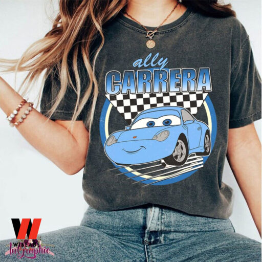 Disney Sally Carrera Shirt, Disney Pixar Cars Shirts