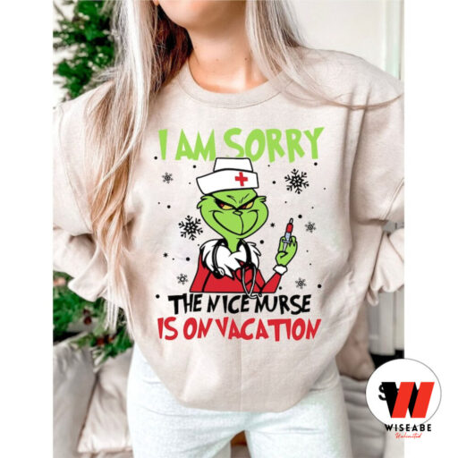 Nusre Grinch Christmas Sweatshirt, Christmas Sweatshirt