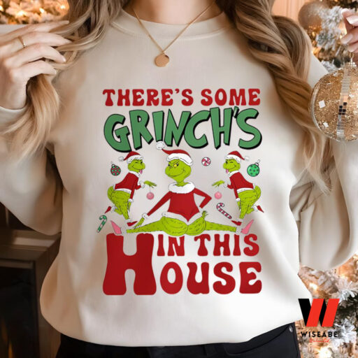 Grinch In This House Crewneck Sweatshirt