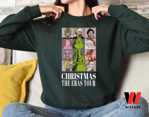 Christmas The Grinch  Eras Tour Sweatshirt