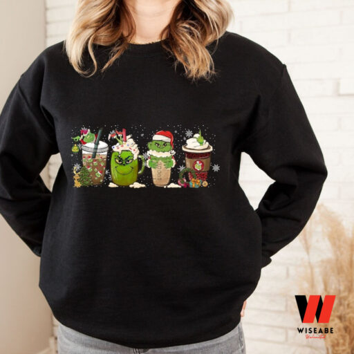 Grinch Christmas Coffee  Sweatshirt