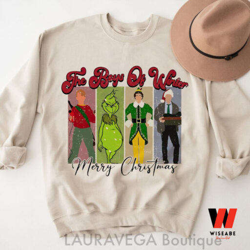 The Boys Of Winter Grinch Christmas Sweatshirt