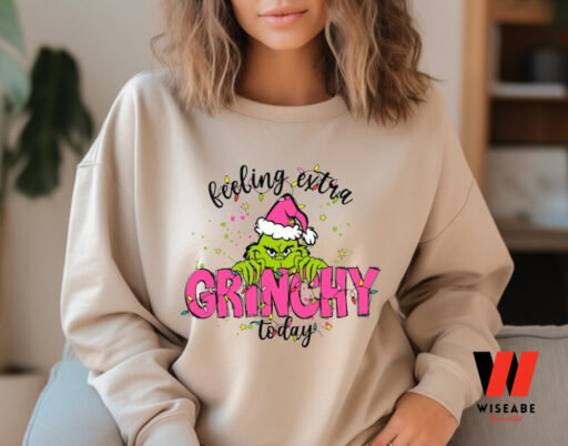 Feeling Extra Grinchy Today Christmas Sweatshirt