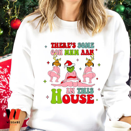 Grinch In This House Crewneck Sweatshirt