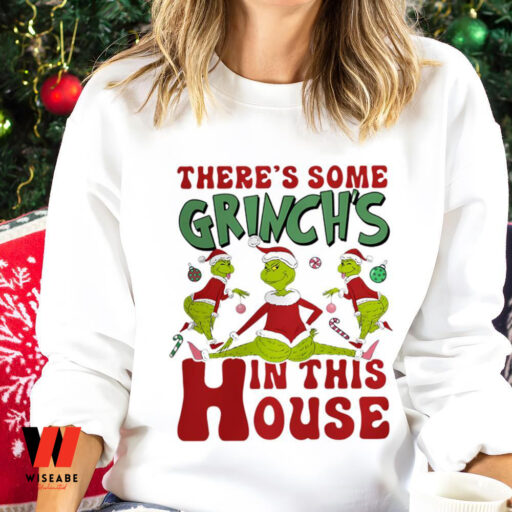 Grinch In This House Crewneck Sweatshirt