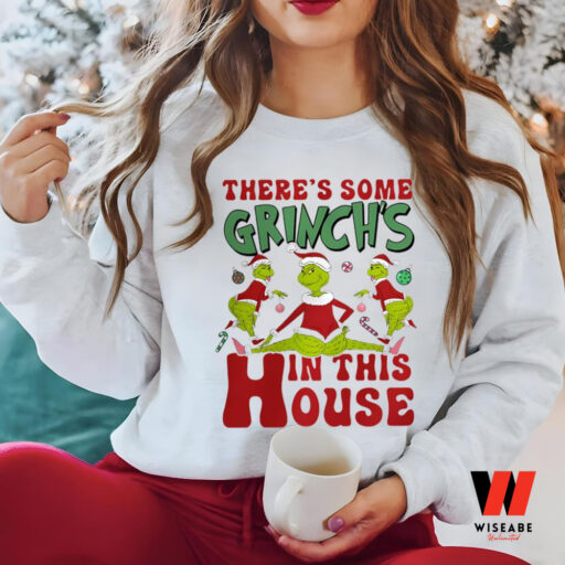 Grinch In This House Crewneck Sweatshirt