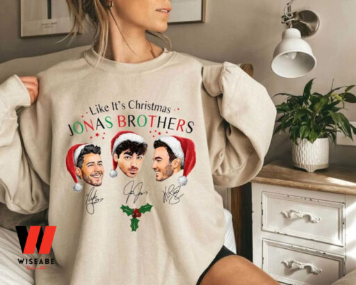 Jonas Brothers 2023 Tour Christmas Sweatshirt