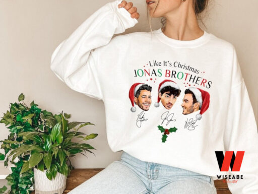 Jonas Brothers 2023 Tour Christmas Sweatshirt