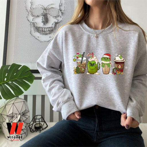 Grinch Christmas Coffee  Sweatshirt