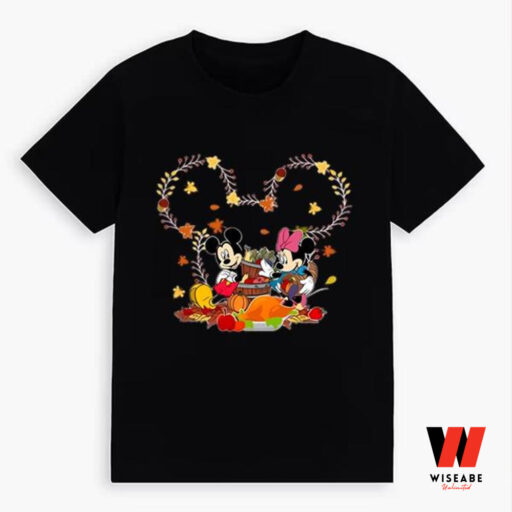 Mickey and Minnie Disney Thanksgiving Shirt